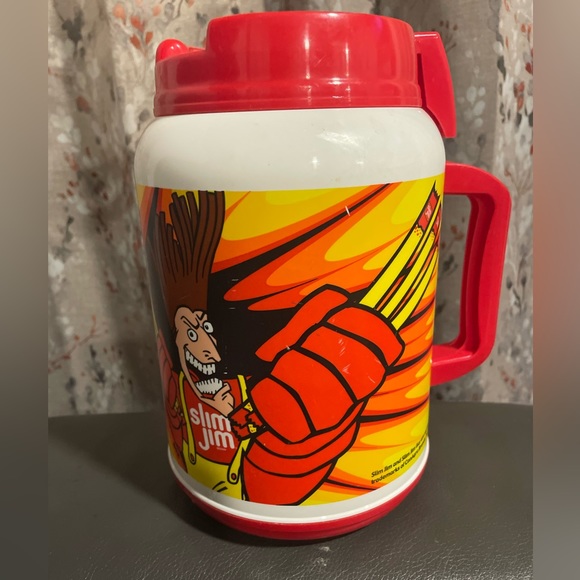 2002 Snap into a Slim Jim 64oz. Travel Mug with Lid - Picture 3 of 10